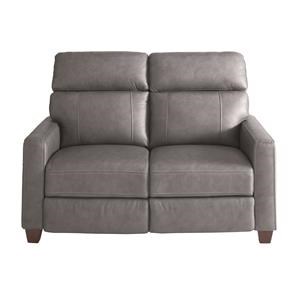 Crosslin leather power reclining loveseat on sale
